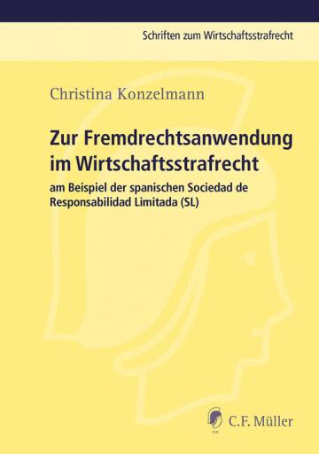 Portada del libro «Zur Fremdrechtsanwendung im Wirtschaftsstrafrecht», de Christina Konzelmann