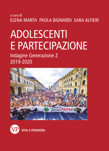 Portada del libro «Adolescenti e partecipazione», de Elena Marta, Sara Alfieri