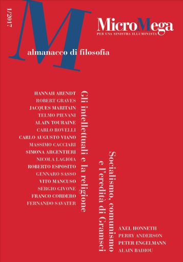 Micromega: 1/2017 Almanacco di filosofia