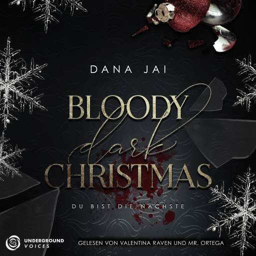 Portada del audiolibro «Bloody Dark Christmas», de Dana Jai