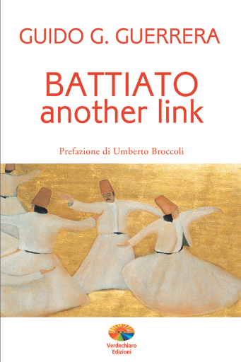 Portada del libro «Battiato another link», de Guido G. Guerrera