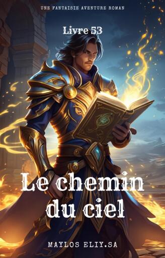 Portada del libro «Le chemin du ciel:Une Fantaisie Aventure Roman(Livre 53)», de Maylos Eliy.Sa