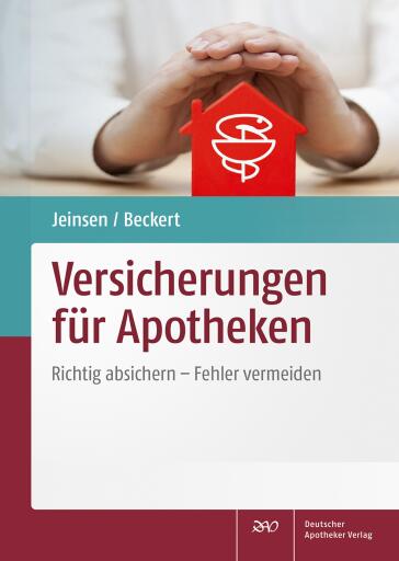 Portada del libro «Versicherungen für Apotheken», de Michael Jeinsen, Heiko Beckert