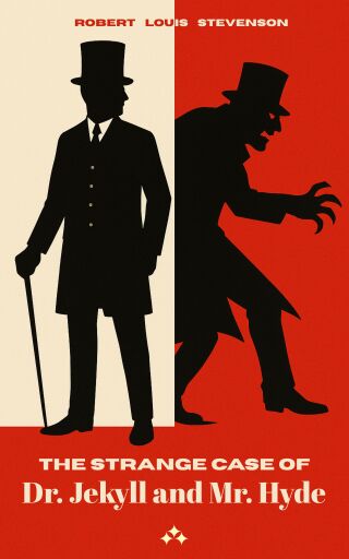 Portada del libro «The Strange Case of Dr. Jekyll and Mr. Hyde», de Robert Louis Stevenson
