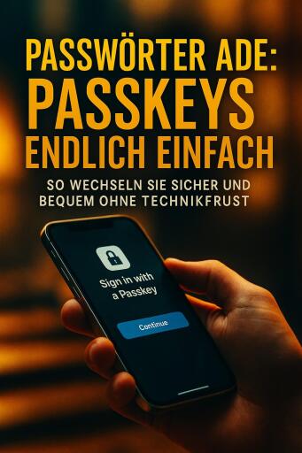 Passwörter ade: Passkeys endlich einfach
