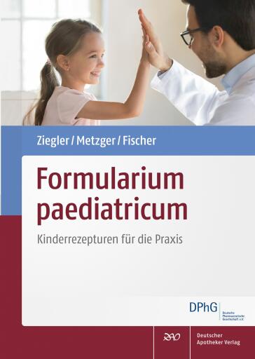 Portada del libro «Formularium paediatricum»