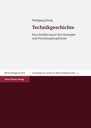 Portada del libro «Technikgeschichte»
