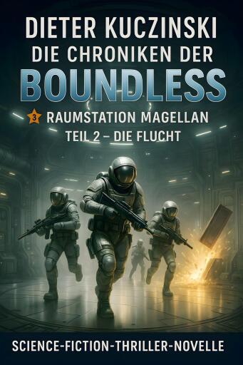Portada del libro «Die Chroniken der Boundless», de Dieter Kuczinski
