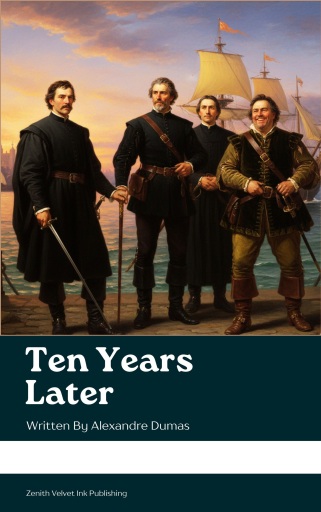 Portada del libro «Ten Years Later», de Alexandre Dumas