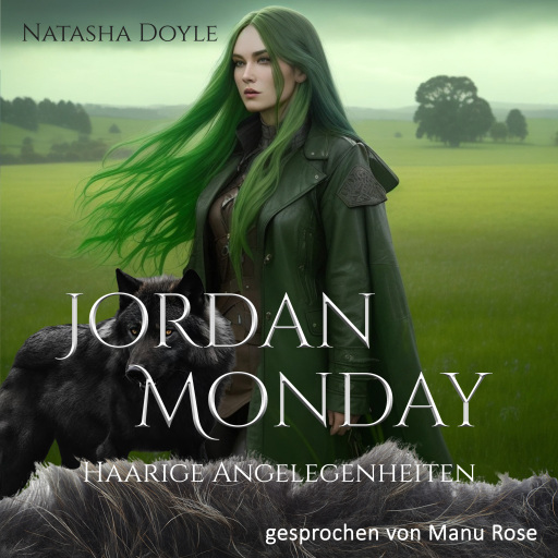 Portada del audiolibro «Jordan Monday: Haarige Angelegenheiten», de Natasha Doyle