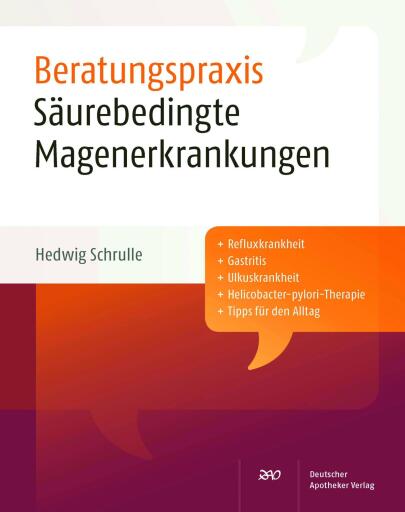Portada del libro «Säurebedingte Magenerkrankungen», de Hedwig Schrulle