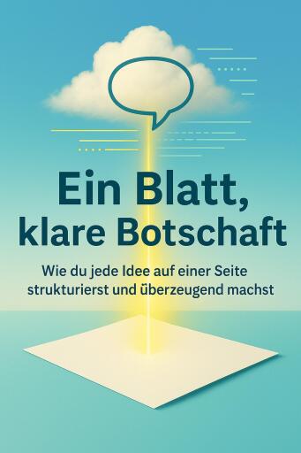 Ein Blatt, klare Botschaft