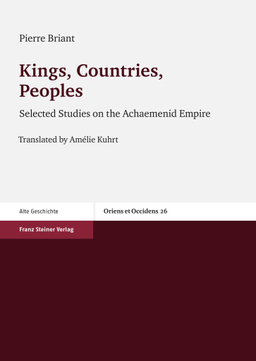 Kings, Countries, Peoples