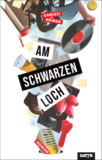 Portada del libro «Am schwarzen Loch», de Chrizzi Heinen
