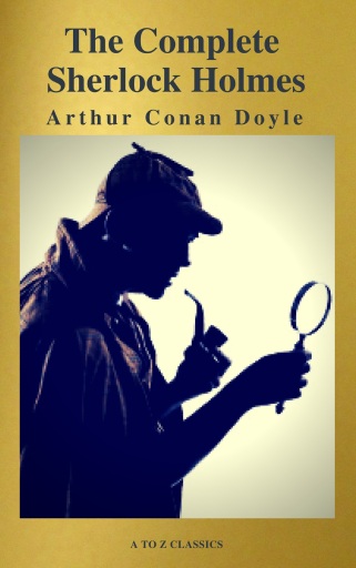 Portada del libro «The Complete Collection of Sherlock Holmes», de Arthur Conan Doyle