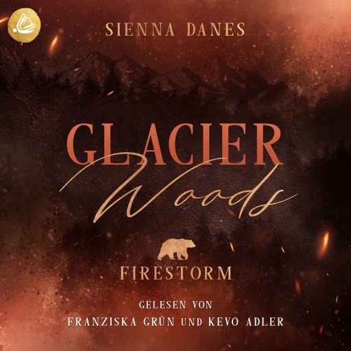 Portada del audiolibro «Glacier Woods: Firestorm», de Sienna Danes