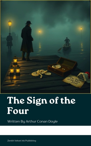 Portada del libro «The Sign of the Four», de Arthur Conan Doyle