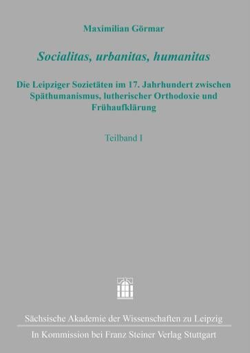 Socialitas, urbanitas, humanitas