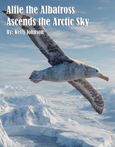 Alfie the Albatross Ascends the Arctic Sky