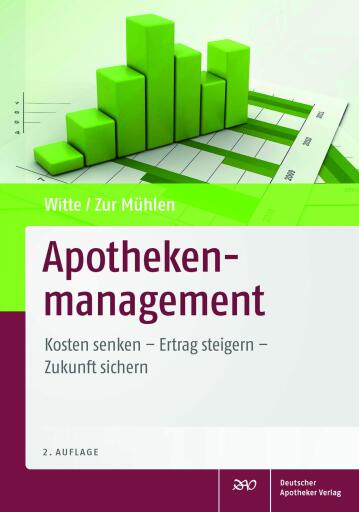 Portada del libro «Apothekenmanagement», de Axel Witte, Doris Zur Mühlen