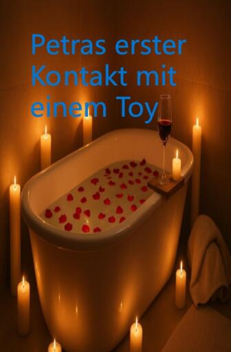 Portada del libro «Petras erster Kontakt mit einem Toy», de Marcel Möller