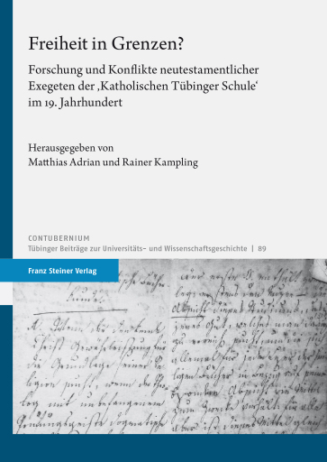 Portada del libro «Freiheit in Grenzen?»