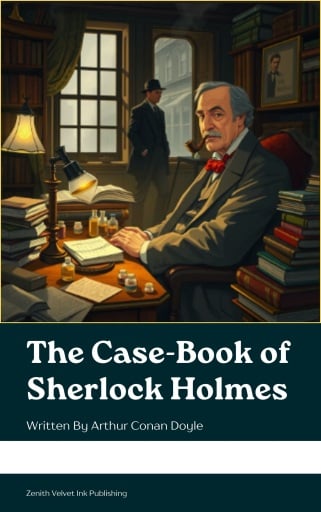 Portada del libro «The Case-Book of Sherlock Holmes», de Arthur Conan Doyle