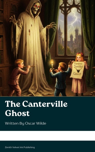 Portada del libro «The Canterville Ghost», de Oscar Wilde