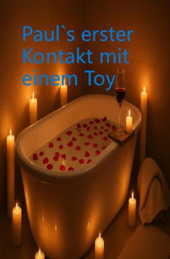 Portada del libro «Pauls erster Kontakt mit einen Toy», de Marcel Möller