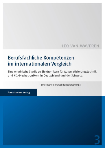 Berufsfachliche Kompetenzen im internationalen Vergleich