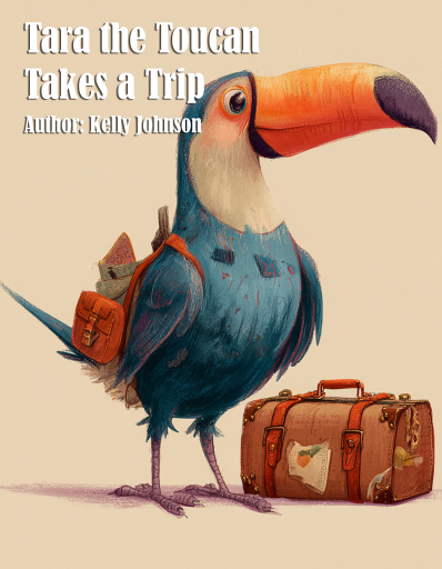 Portada del libro «Tara the Toucan Takes a Trip», de Kelly Johnson
