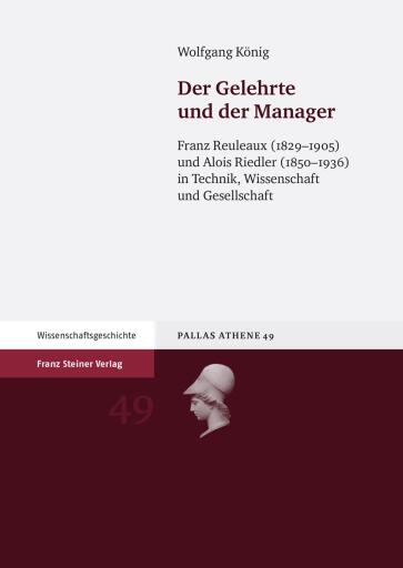 Portada del libro «Der Gelehrte und der Manager», de Wolfgang König