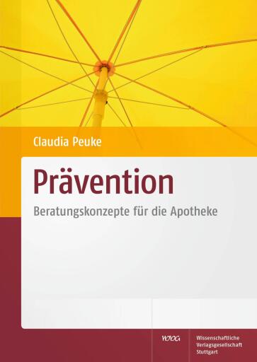 Portada del libro «Prävention», de Claudia Peuke