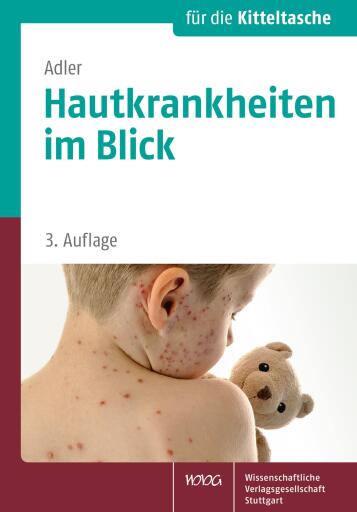 Portada del libro «Hautkrankheiten im Blick», de Yael Adler