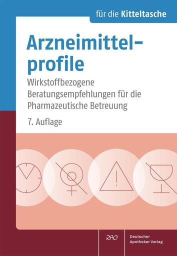 Portada del libro «Arzneimittelprofile für die Kitteltasche», de Joachim Framm, Almut Framm