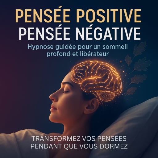 Pensée positive – Pensée négative: Hypnose guidée pour un sommeil profond et libérateur