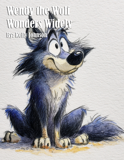 Wendy the Wolf Wonders Widely