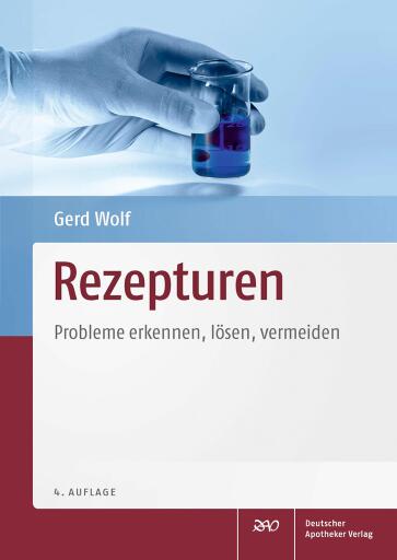 Portada del libro «Rezepturen», de Gerd Wolf