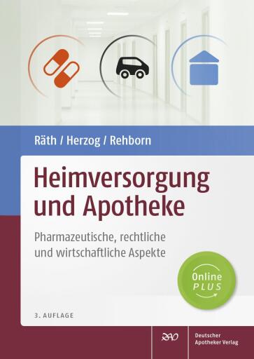 Portada del libro «Heimversorgung und Apotheke», de Ulrich Räth, Reinhard Herzog