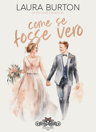 Portada del libro «Come se fosse vero», de Laura Burton