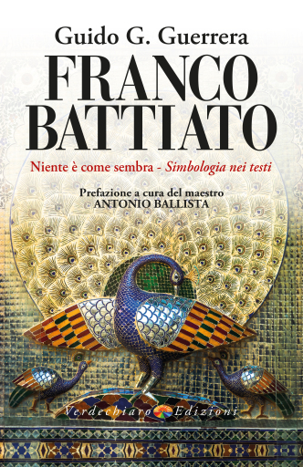Portada del libro «Franco Battiato», de Guido G. Guerrera