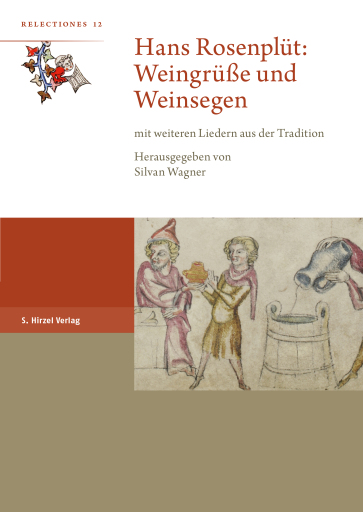 Portada del libro «Hans Rosenplüt: Weingrüße und Weinsegen»