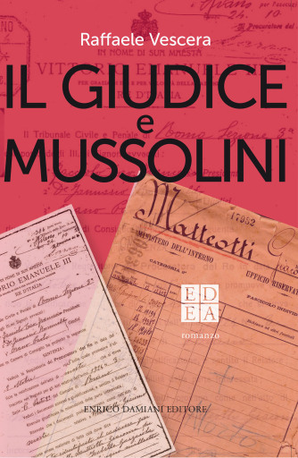 Portada del libro «Il giudice e Mussolini», de Raffaele Vescera