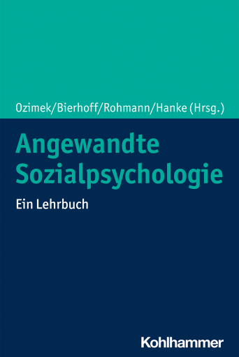 Portada del libro «Angewandte Sozialpsychologie»