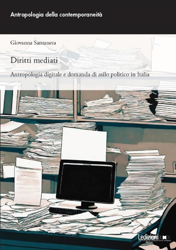 Portada del libro «Diritti mediati», de Giovanna Santanera