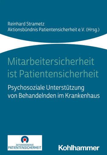 Portada del libro «Mitarbeitersicherheit ist Patientensicherheit»