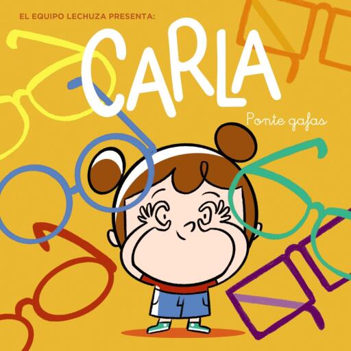 Portada del libro «Carla, ponte gafas», de Equipo Lechuza