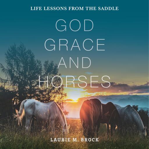 Portada del audiolibro «God, Grace, and Horses», de Laurie M. Brock