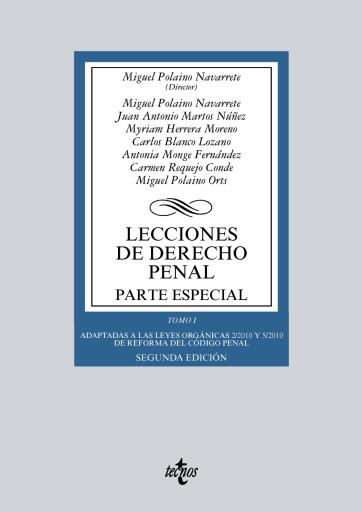 Lecciones de Derecho penal. Parte especial