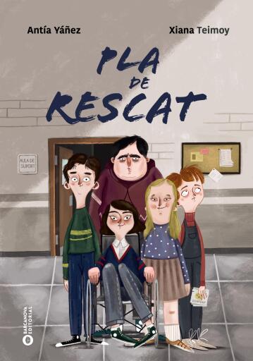 Portada del libro «Pla de rescat», de Antía Yañez